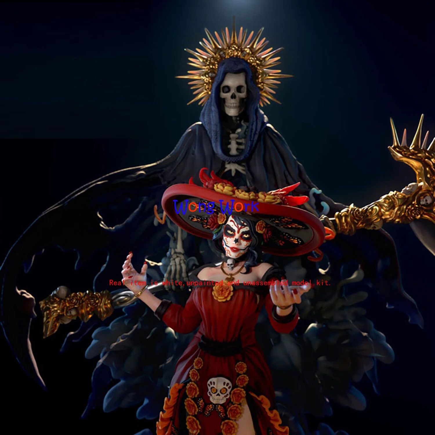 Wong Work Unpainted 1/8 Scale 38cmh 3d Printing Unassembled Garage Kits