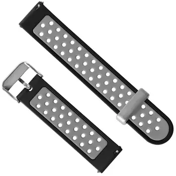 

Two-color Soft Silicone Wristband Watch Strap for Huami Amazfit GTS/GTR 42MM Kit