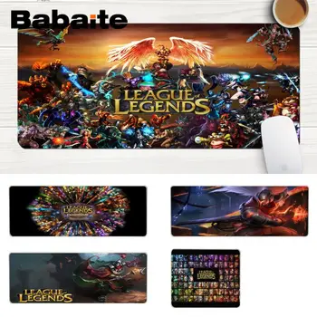 

Babaite In Stocked League of Legends Rubber Mouse Durable Desktop Mousepad Large Lockedge Mouse pad PC Computer mat