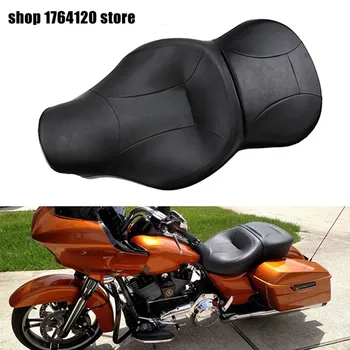 

Motorcycle Rider and Passenger Seat For Harley Touring FLHT FLHR FLHX Street Electra Glide CVO Limited Road King 2014-2018