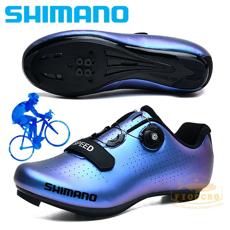 Мужская Профессиональная велосипедная обувь SHIMANO Уличная для горного велосипеда