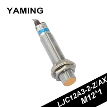 Liquid Level Proximity Switch Metal Sensor M12 Three Wires NPN/PNP NO/NC Capacitance Type LJC12A3-2-Z/AX DC 36V Liquid Level Proximity Switch Metal Sensor M12 Three Wires NPN/PNP NO/NC Capacitance Type LJC12A3-2-Z/AX DC 36V
