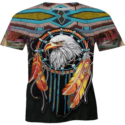 shirts Tessffel индийский родной культуры Harajuku Повседневное красочные костюмы новая мода Забавный 3DfullPrint унисекс футболки для мужчин и женщин, S-10 - Цвет: shirts