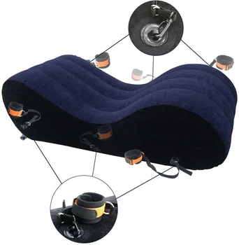 New Toughage Inflatable Chair Sex Sofa With Handle Support Portable Bed Helpful Sexual Posture Cushion Adult Games Furniture 4