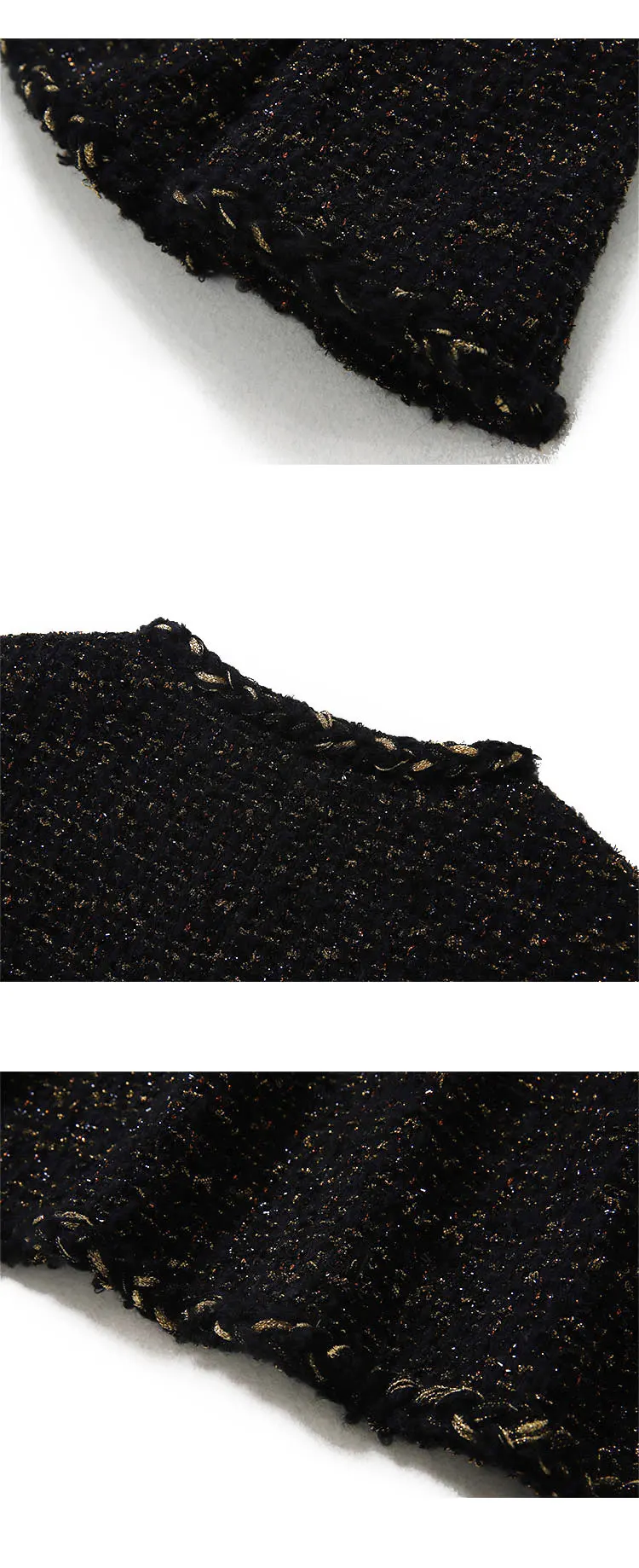 Осенне-зимнее женское твидовое пальто высокого качества с карманами модное женское свободное шерстяное пальто A973