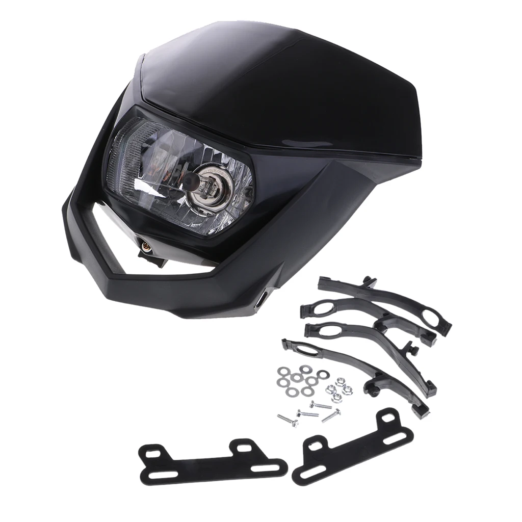 Universal Dual Sport Motorcycles Universal Headlight Fairing Kit for Dirt Bike Dual Sport for KTM Honda CRF XLR CRE XRM Offroad 