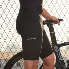 Мужские велосипедные шорты Santic, велосипедные шорты Coolmax 4D с подкладкой, MTB, шорты для горного велосипеда, шорты для верховой езды M9C05105 S-3XL