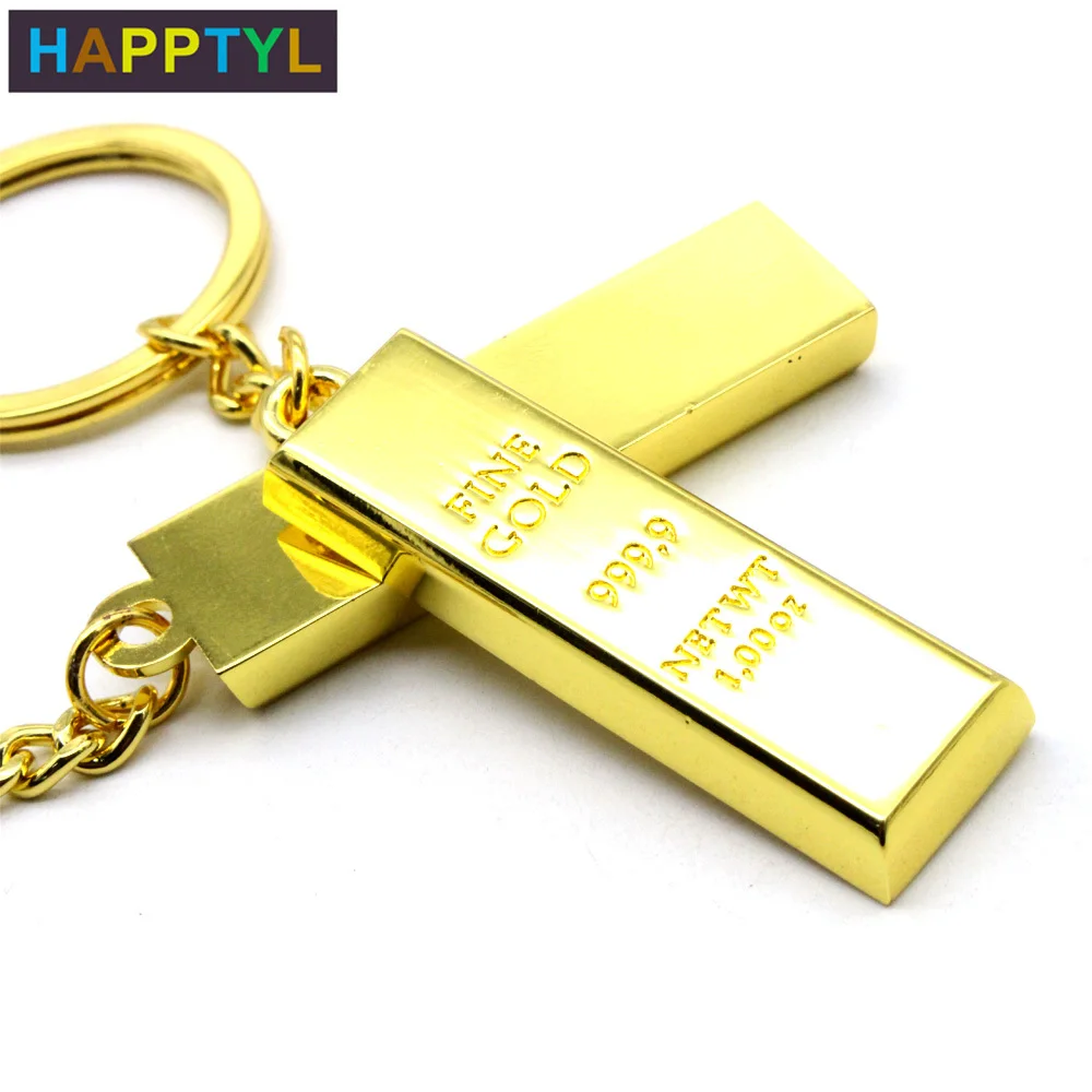 HAPPTYL 1 шт металлический брелок Chian модный автомобильный для ключей кольца брелоки
