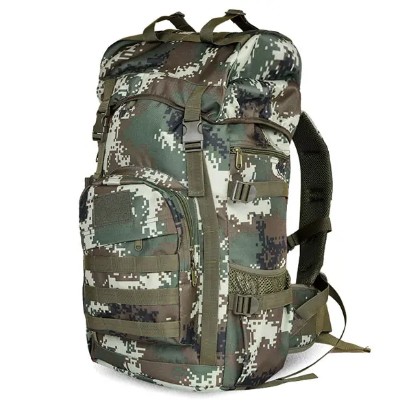 Спортивные рюкзаки на открытом воздухе, военный тактический рюкзак, рюкзаки, сумка, водонепроницаемая, для кемпинга, туризма, охоты, дорожные сумки - Цвет: Camou2