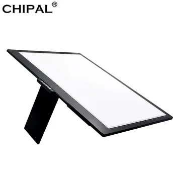 

New A4 LED Drawing Tablet Scale Digital Graphic Art Writing Board Light Box Magnet Frame Table Pad Ten-level Dimming with holder