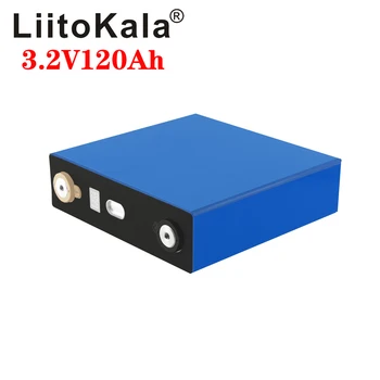 

1pcs LiitoKala 3.2V 120Ah Lifepo4 Battery Newly Cells Make 12V 24V 36V 48V Batteries Pack for e-Car Solar Energy System RV Power