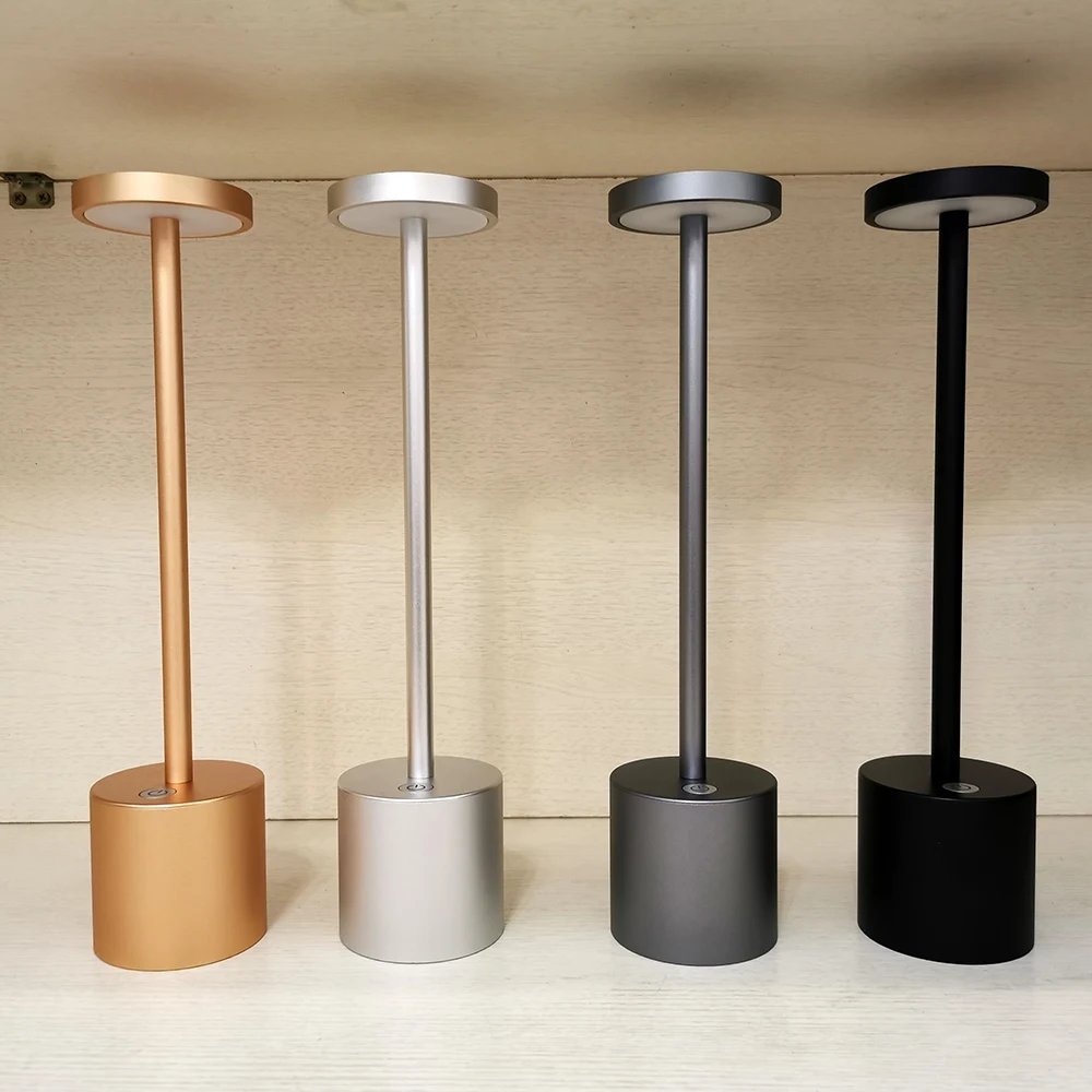 Modern Aluminium Led Dimmable Restaurant Cordless Table Lamp With Usb Rechargeable 5200ma Battery For Hotel Ktv Bar Dinning Room Modern Aluminium Led Dimmable Restaurant Cordless Table Lamp With Usb Rechargeable 5200ma Battery For Hotel Ktv Bar Dinning Room