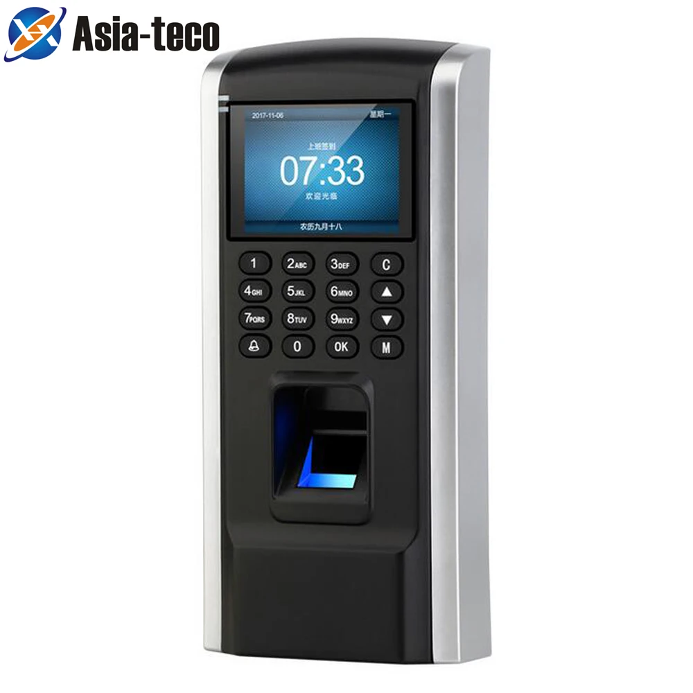 LUCKING DOOR Fingerprint Access Control Employee Time Attendance RFID Biometric Access TCP/IP USB port LUCKING DOOR Fingerprint Access Control Employee Time Attendance RFID Biometric Access TCP/IP USB port