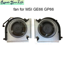 Nuovo Notebook pc ventole di raffreddamento radiatore di raffreddamento per MSI GE66 GP66 GL66 10SGS 10SFS 10SF 10UH 11UH 11UG PABD08008SH E330401690MC200K