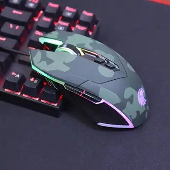 

Fashion Game Mouse USB Plug Wired Mouse RGB optical Mouse Stylish Cool Heavy Computer Mouse for PC Laptop Notebook