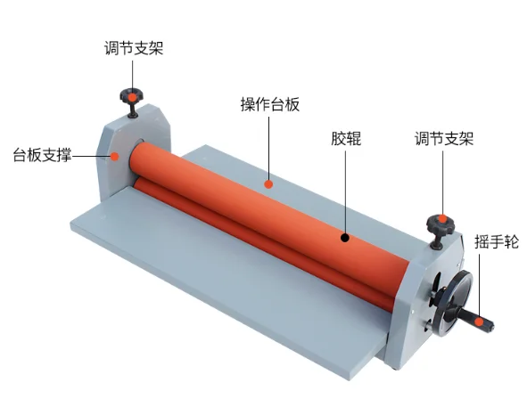 manual cold roll laminator 650 3