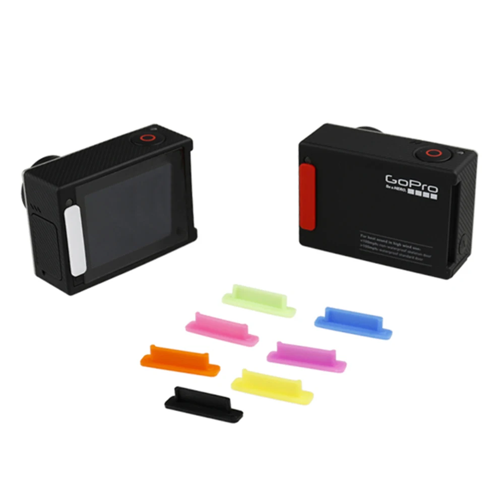 Пылезащитная заглушка для интерфейса ЖК экрана GoPro Hero 4 3 + 2 1 силиконовые
