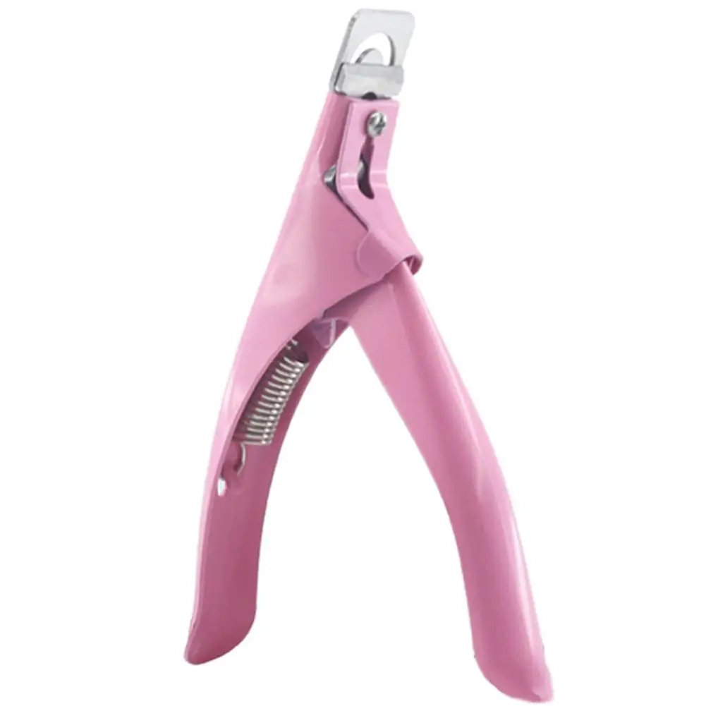 1PC Professional Nail Art UV Gel False Tips Cutter Clippers U Shape Stainless Steel Manicure Scissors Trimmer Tool | Красота и