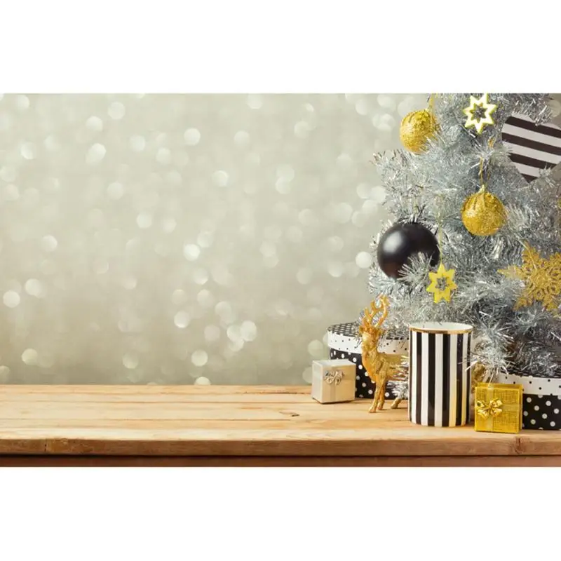 Рождественский фон ткань Снежный Санта-Клаус домашний декор для фотостудии винил для фотографий ткань Новогоднее украшение - Цвет: 26