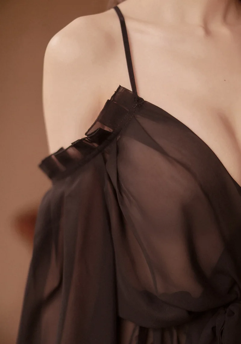 Женская ночная рубашка на бретельках, женские длинные платья, женское нижнее белье, женская одежда с глубоким v-образным вырезом, сексуальное ночное платье