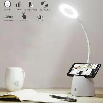 

3 Modes LED Desk Bedside Reading Lamp Dimmable Table Touch Control Night Light