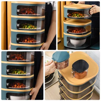 

1 Pc Practical Portable Lightweight Warm Keeping Cover Meal Dust Cover Food Insulation Cover for Restaurant Home