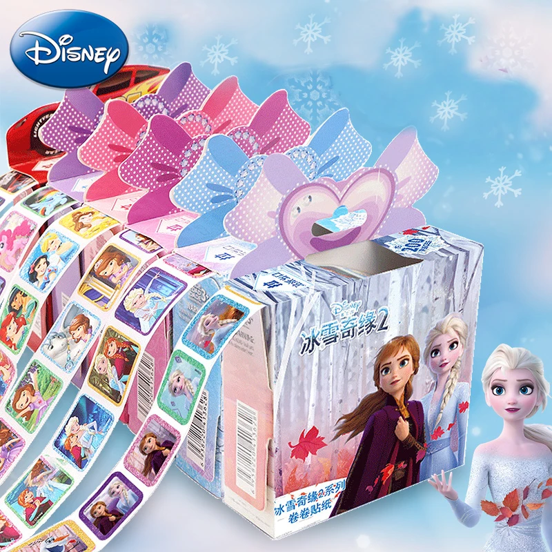 200 шт. стикеры Disney Холодное сердце 2 Эльза и Анна Принцесса мультфильм София
