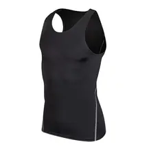 Soojaen летний спортивный Быстросохнущий тренировочный костюм жилет для бега профессиональный баскетбольный облегающий без рукавов Одежда для фитнеса