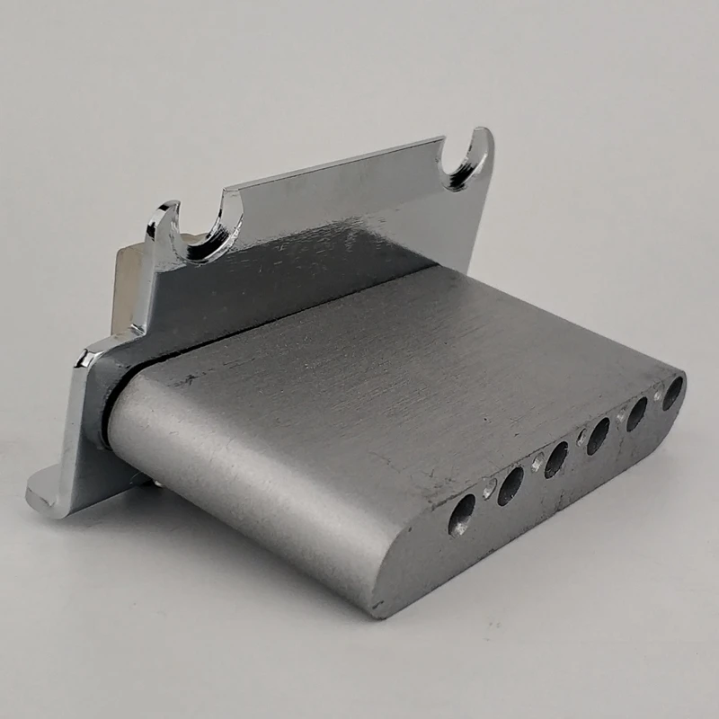 Wilkinson WOV06 Chrome Silver Licensed 2 Point Vintage Type Electric Guitar Tremolo Bridge for Strat And Suhr Guitar