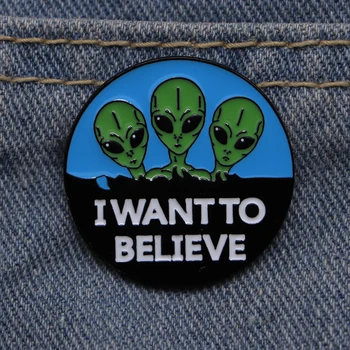 

20pcs/lot The X Files Metal Badge Boys and Girls Lapel Hat/bag Enamel Pins Denim Jacket Oil Drop Brooches D288