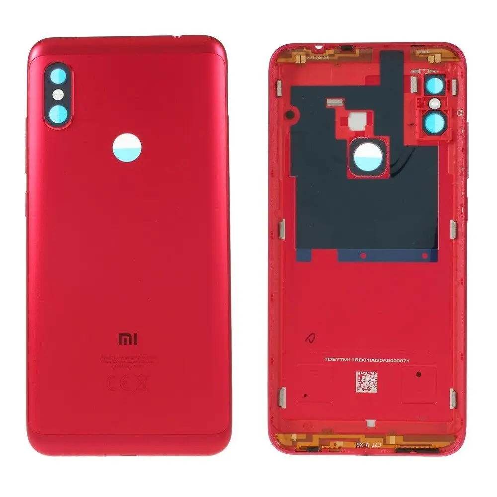Оригинальный корпус чехол для Xiaomi Redmi Note 6 Pro оригинальный аккумулятор задняя