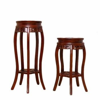 

Style Living Room Landing Type Fake Something Antique Green Luo Woodiness Bonsai Frame Flower Airs Indoor Balcony Shelf