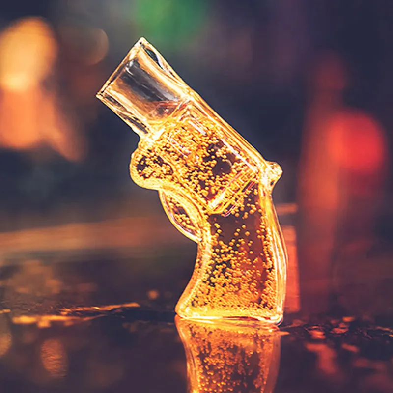 2 шт./лот 50 мл смешной виски стеклянная стопка для водки стеклянная кружка для пива прозрачные бокалы для вина для бара клуба вечерние подарки для мужчин