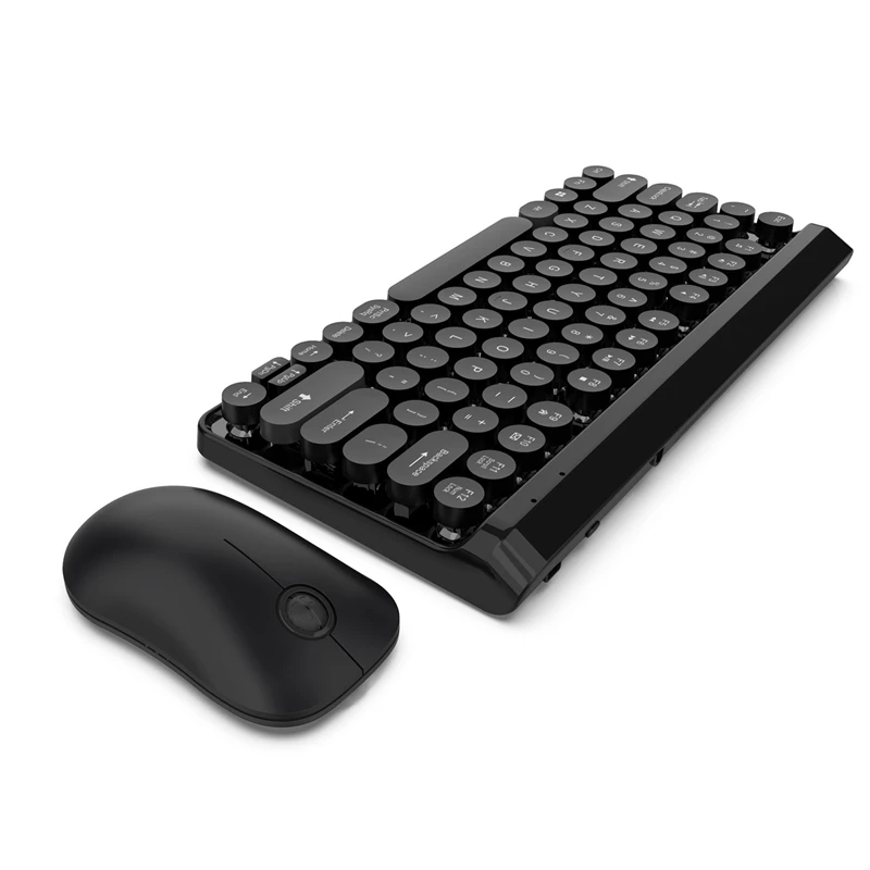 L100 2.4G Slim Optical Wireless Keyboard and Mouse Mini Multimedia Keyboard Mouse Combo Set for PC Laptop