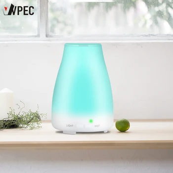 

VVPEC 100ml Electric Essential Oil Diffuser Aromatherapy Cool Mist Maker Air Air Ultrasonic Humidifer With Night Lamp