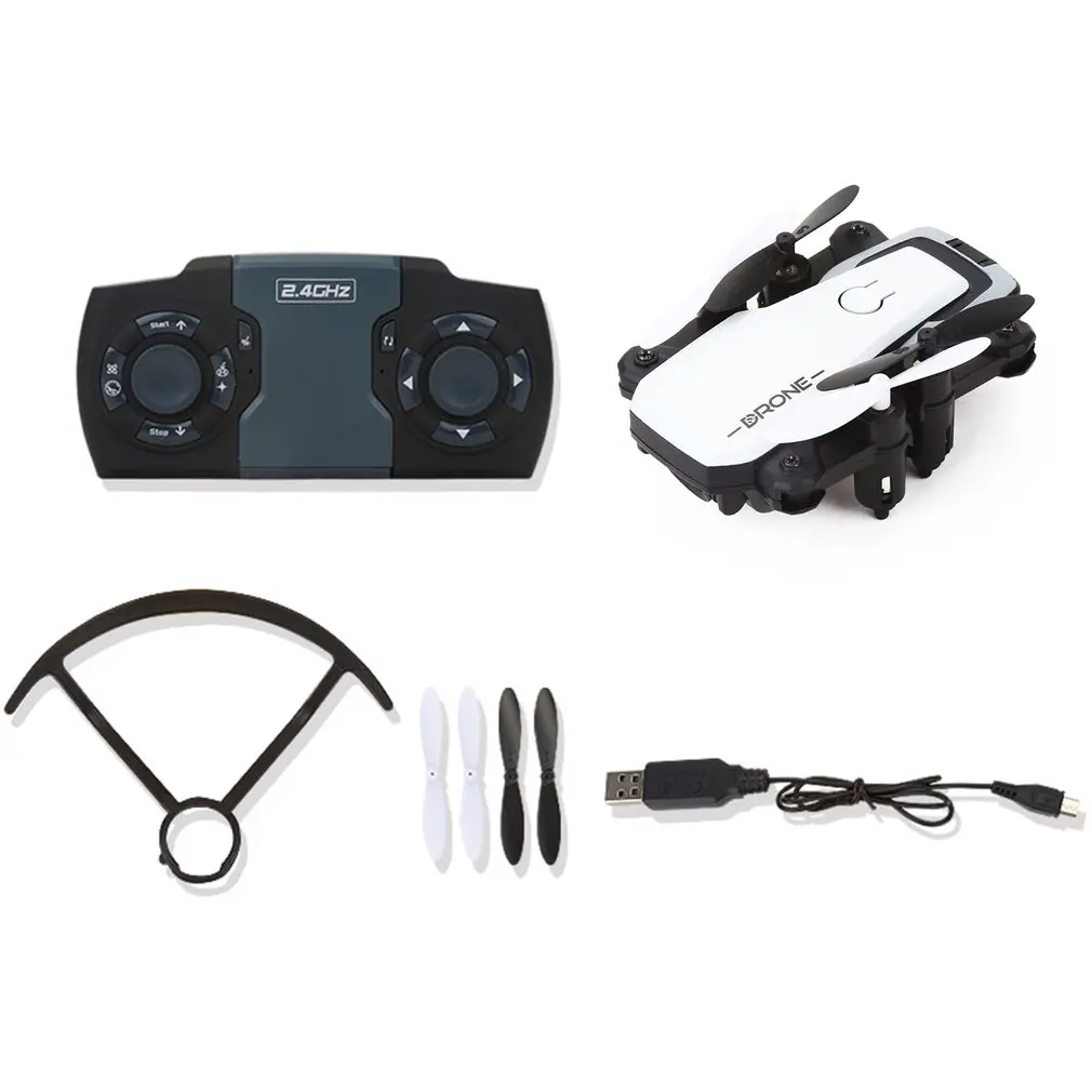 

GW10 Mini RC Drone 4CH G-Sensor Wide Angle Lens 2MP Wifi Drone Altitude Hold Headless Mode Foldable Quadcopter with LED