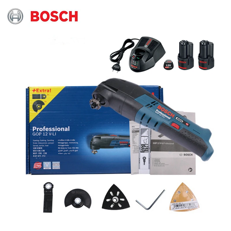 BOSCH GOP 12V 28 перезаряжаемый многофункциональный станок для резки шлифовальный