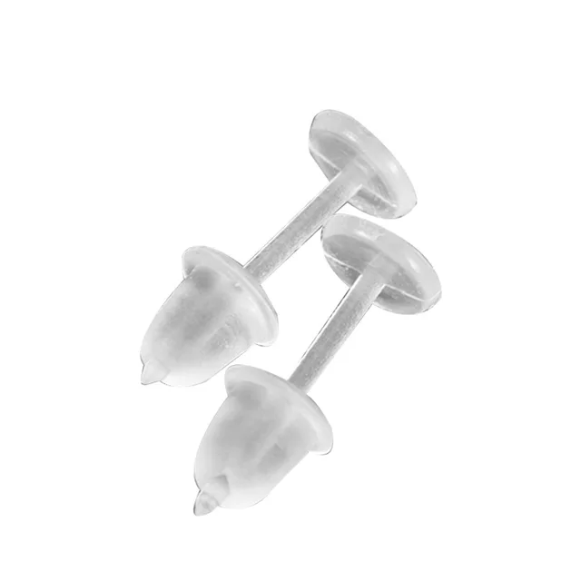 Clear Plastic Ear Piercing Retainers atelieryuwa.ciao.jp