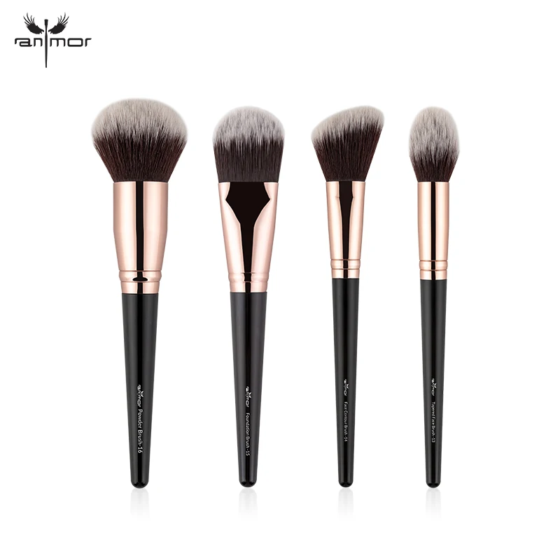 

Anmor Makeup Brushes Professional Make Up Brush Set Foundation Powder Concealer Contour Blush Brush Soft Hair Cosmetic Kit Tool