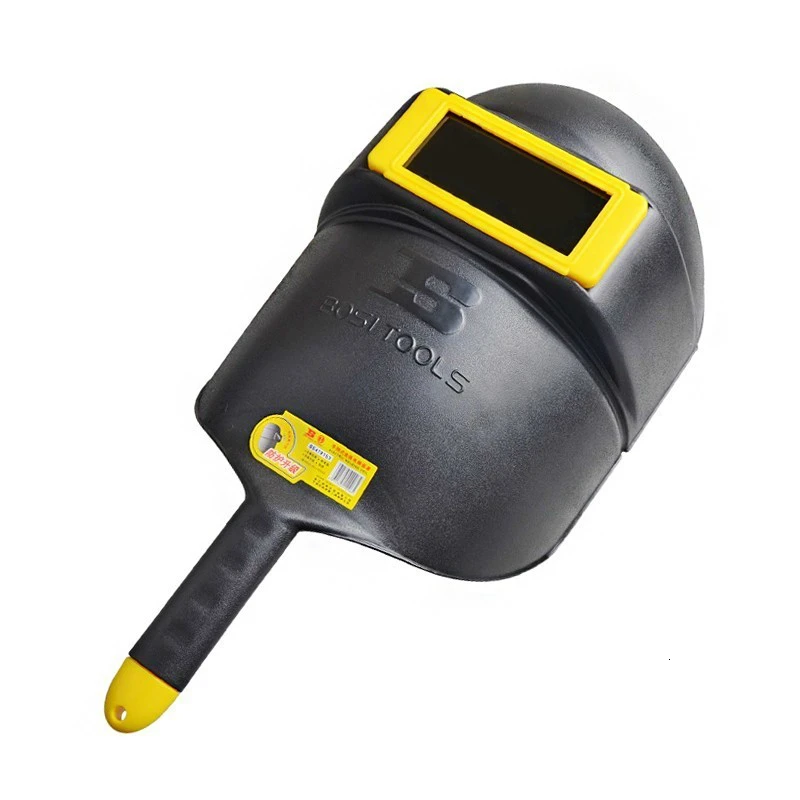 Convenient Handheld Mask Welding With Glass Shockproof Welding Helmet Protect Eyes Darkening Welding Glasses Security Masks