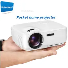 [White]GP70 Full Network Cost-effective Portable Micro Projector 4 Inch Protable Projector High Value Home Projector