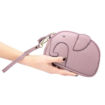 

Female Wallet Short Elegant Purses Small Women Genuine Leather Cute Zipper Handy Belt Holder Coin Cateria 2020 Pink Gray Black