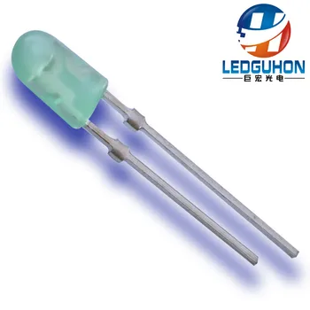 

through hole 3mm dip led diode green oval led lamp