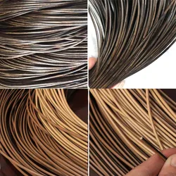 Rouleau de vigne en rotin PE rond de 3mm, tissage fait à la main, réparation de tricot, décor de panier suspendu de Table de canapé de chaise 