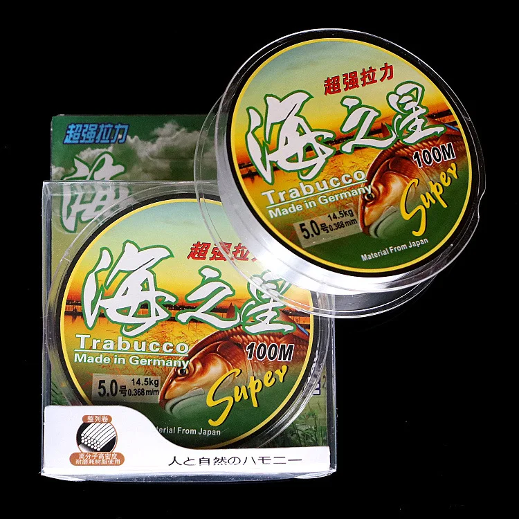 

100 M Sea Star Fishing Line Strong Tension Soft Fishing Line Strands Mainline Sea Fishing Rod Line Fishing