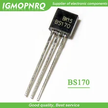 20 штук BS170 MOSFET N-Channel 60V 50mA TO-92 0.5A/600 V FET