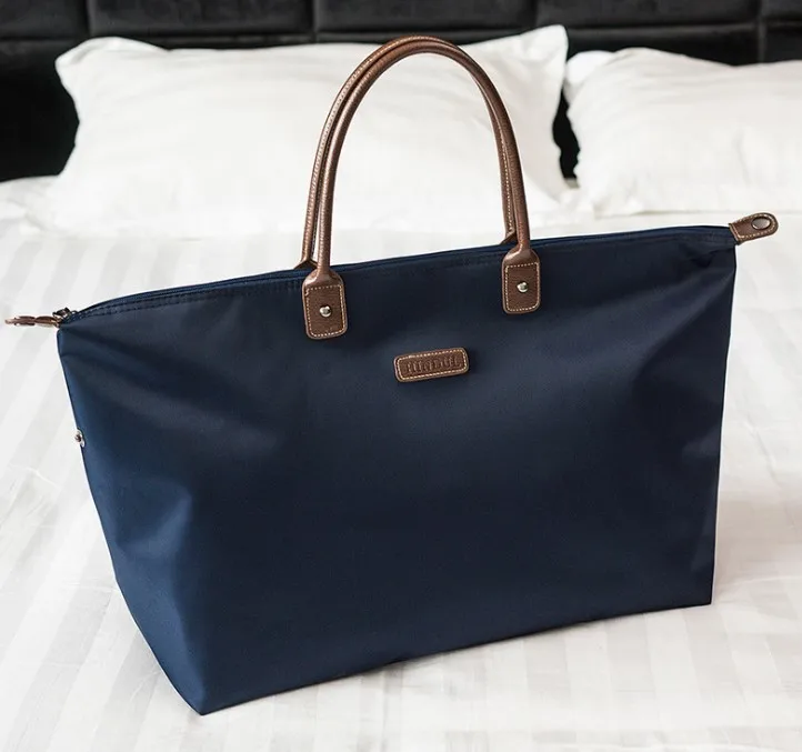 

Classic French Long Charming Design Hobos Nylon Waterproof Durable Women Totes Work and Casual Commuter Travel Shopping Gym Bag