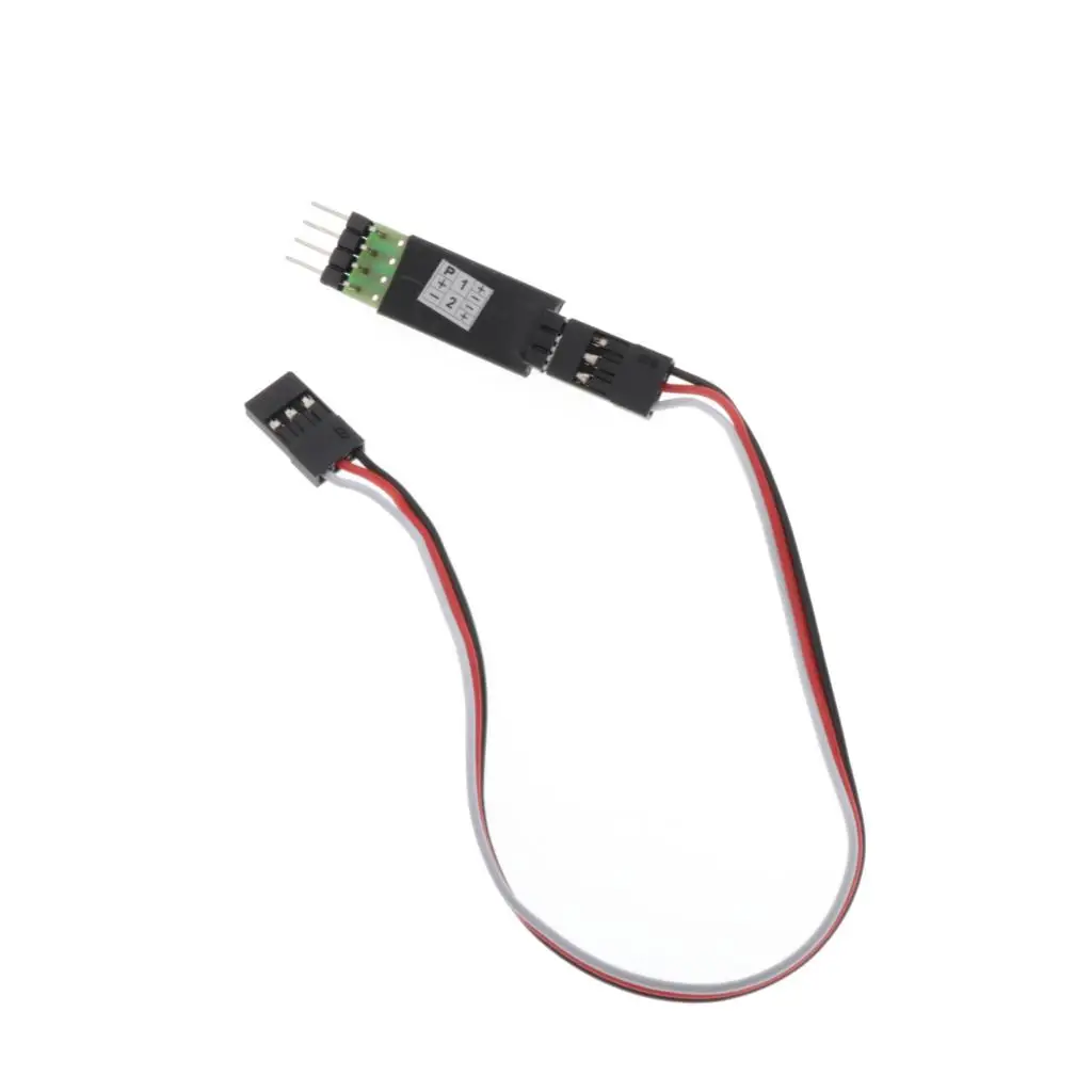 3 Channel Control  2 Leds Lights Switch Receiver for RC Car Buggy Crawler