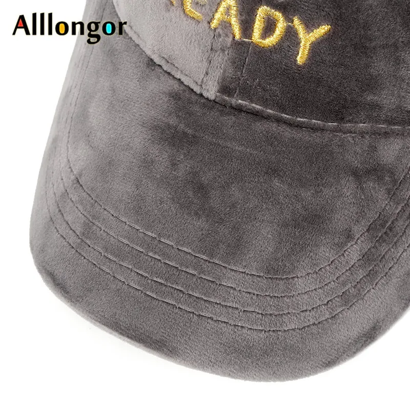 Зима хип хоп Snapback Pleuche бейсболки женские вышивка вы готовы Письмо печати gorra mujer Женская шляпка