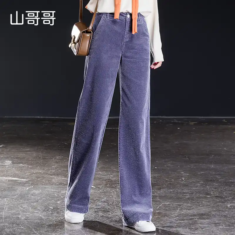 womens purple corduroy pants